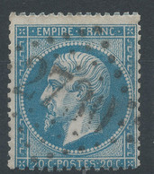 Lot N°71202   N°22, Oblitéré GC 2730 Orange, Vaucluse (86) - 1862 Napoleon III