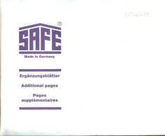 SAFE/I.D. - Feuilles COMPACT Pour Cartes Postales Anciennes ( Réf.7869 ) - Für Klemmbinder