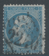 Lot N°71207   N°22, Oblitéré GC 2240 Marseille, Bouches-du-Rhone (12) - 1862 Napoleon III