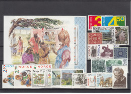 Norway 1987 - Full Year MNH ** - Annate Complete