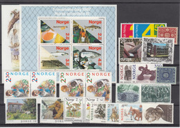 Norway 1987 - Full Year MNH ** - Ganze Jahrgänge