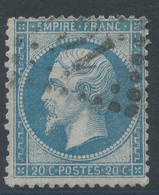 Lot N°71215   N°22, Oblitéré GC - 1862 Napoleon III