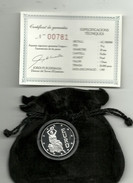 ANDORRA SERVEI D'EMISSIONS EURO 1DINER 1997 EN PLATA ESTUCHE CERTIFICADO(M.C.4.17) - Andorre