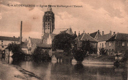 Audenaerde - Église Sainte Walburge Et L'Escaut - Oudenaarde
