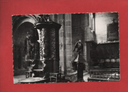 CPSM Petit Format - Lescar -  ( B.-P. ) - Intérieur De La Cathédrale -( XIIe S. ) -  Le Lutrin Et Le Siège épiscopal - Lescar