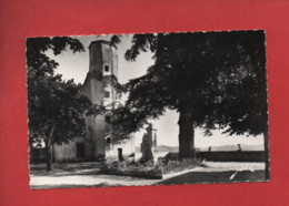 CPSM Petit Format - Lescar -  ( B.-P. ) -La Porte Du XIIe S. -Le Monument Aux Morts Et Le Belvédère Sur Les Pyrénées - Lescar