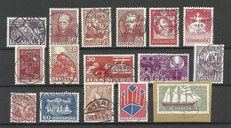 DENMARK Dänemark - Small Lot Nice Cancels - Lotes & Colecciones