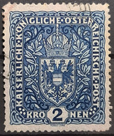 AUSTRIA 1916 - Canceled - ANK 200 I (25x30mm) - Used Stamps