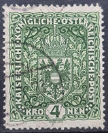 AUSTRIA 1916 - Canceled - ANK 202 I (25x30mm) - Used Stamps