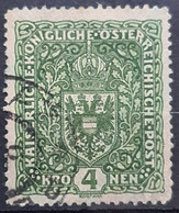 AUSTRIA 1916 - Canceled - ANK 202 I (25x30mm) - Used Stamps