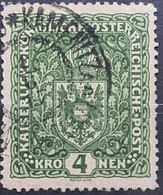 AUSTRIA 1916 - Canceled - ANK 202 I (25x30mm) - Used Stamps