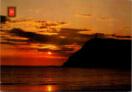 (4 M 28) Isle Of Man - Posted - Bradda Head Sunset - Isla De Man