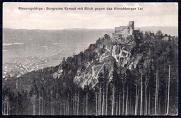 9987 - Riesengebirge Burgruine Kynast Hirschberg - Verlag: Höckendorf & Co - Schlesien
