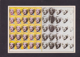 CPM Marilyn MONROE Artiste De Cinéma Non Circulé Andy Warhol - Entertainers