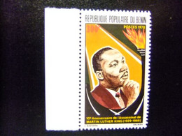 56 BENIN  ( REP. POPULAIRE BENIN )1978  / X ANIVERSARIO MUERTE MARTIN LUTHER KING / YVERT 418 ** MNH - Martin Luther King