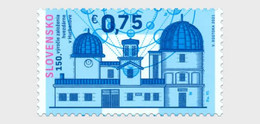 Slovakia 2021 The 150th Anniversary Of The Establishment Of The Observatory In Hurbanovo Stamp 1v MNH - Nuovi