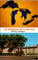 Michigan Detroit The Wolvering Post Card Club Split View - Detroit