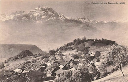 Huémoz Sur Ollon Et Dents Du Midi 1923 - Ollon