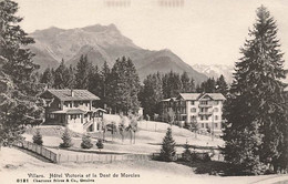 Villars Hôtel Victoria Et La Dent De Morcles - Morcles