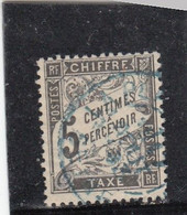 France - Taxe - Année 1881-92 - Oblitéré - N°YT 14 - Type Duval - 5c Noir - 1859-1959 Used