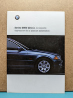 AA- DEPLIANT BROCHURE AUTOMOBILE VOITURE BMW - Motos