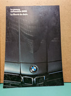 AA- DEPLIANT BROCHURE AUTOMOBILE VOITURE BMW - Motos