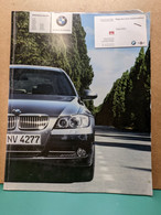 AA- DEPLIANT BROCHURE AUTOMOBILE VOITURE BMW - Motos