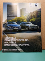 AA- DEPLIANT BROCHURE AUTOMOBILE VOITURE BMW - Motos