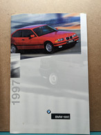 AA- DEPLIANT BROCHURE AUTOMOBILE VOITURE BMW - Motos