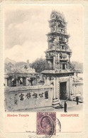 ¤¤  -  CHINE  -  SINGAPOUR  -   Hindoo Temple     -  ¤¤ - Singapour