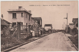 FOSSES  (95) Quartier De La Gare - Rue Des Anémones - Ed. Joseph - Fosses