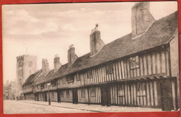 Stratford On Avon, England. "Grammar School And Films Houses" - Stratford Upon Avon