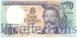 PORTUGAL 100 ESCUDOS 1965 PICK 169a AU/UNC - Portugal