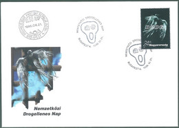 C2558 Hungary FDC Health Healthcare Addiction Drugs - Drogue