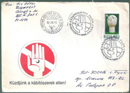 C2562 Hungary FDC Health Healthcare Addiction Drugs - Drogue