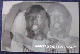 Robert LLYOD FOSTER - Signé / Dédicace Authentique / Autographe - Boxe
