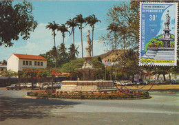 Carte  Maximum  1er  Jour   NOUVELLE  CALEDONIE   Aspect  Du  Vieux  NOUMEA   1976 - Cartoline Maximum