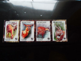Burundi  1115/1118  Mnh Neuf ** ( 2004 ) Wwf - Unused Stamps