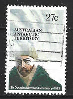 ANTARCTIQUE AUSTRALIEN. N°53 Oblitéré De 1982. Douglas Mawson. - Polar Explorers & Famous People