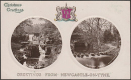 Greetings From Newcastle-on-Tyne, C.1910 - Rotary Photo RP Postcard - Newcastle-upon-Tyne