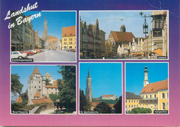 Postcard Germany Landshut Multi View - Landshut