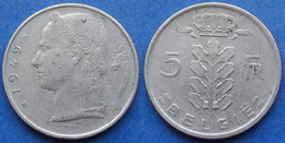 BELGIUM - 5 Francs 1949 Dutch KM# 135.1 Leopold III (1934-1950) - Edelweiss Coins - 5 Francs