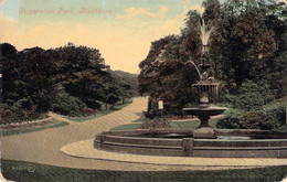 CPA Royaume Uni - Angleterre - Lancashire - Blackburn - Corporation Park - Valentine's Series - Colorisée - Fontaine - Otros & Sin Clasificación