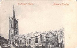 CPA Royaume Uni - Angleterre - Hertfordshire - Bishop's Stortford - St Michael's Church - A. Maxwell Phot. - Eglise - Hertfordshire