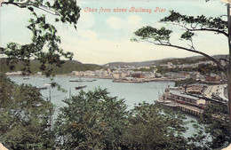 CPA Royaume Uni - Ecosse - Argyllshire - Oban From Above Railway Pier - Valentine's Series - Oblitérée Oban 1910 - Argyllshire