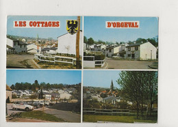 Orgeval (78) : 4 Vues Du Nouveau Quartier Les Cottages En 1987 GF. - Orgeval