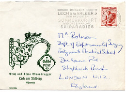 62480 - Oesterreich - 1961 - S3 Trachten EF A Bf LECH AM ARLBERG - ... -> Grossbritannien - Covers & Documents