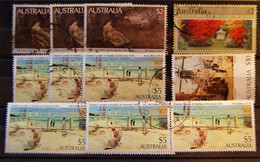 Australia Australie - 12 Nominal High Values Stamps Used - Colecciones