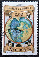 Timbre Du Brésil 1972 Inter-American Stamp Exhibition "EXFILBRA 72" Stampworld N° 1352 - Gebraucht