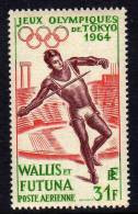 Wallis Et Futuna P.A. N° 21 XX  Jeux Olympiques De Tokyo , Sans Charnière TB - Autres & Non Classés